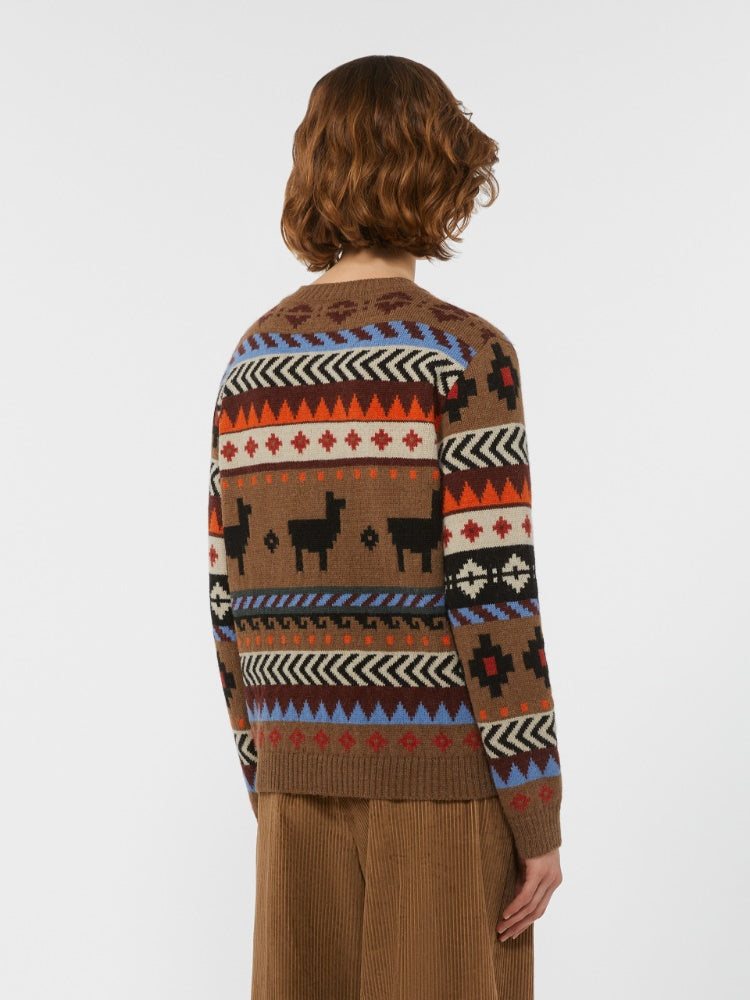 MAGLIA
Filato in maglia 45% Acrilica, 40% Alpaca Vicugna pacos Peru', 15% Lana Ovis aries aries DONNA WEEKEND MaxMara QUIRITE023