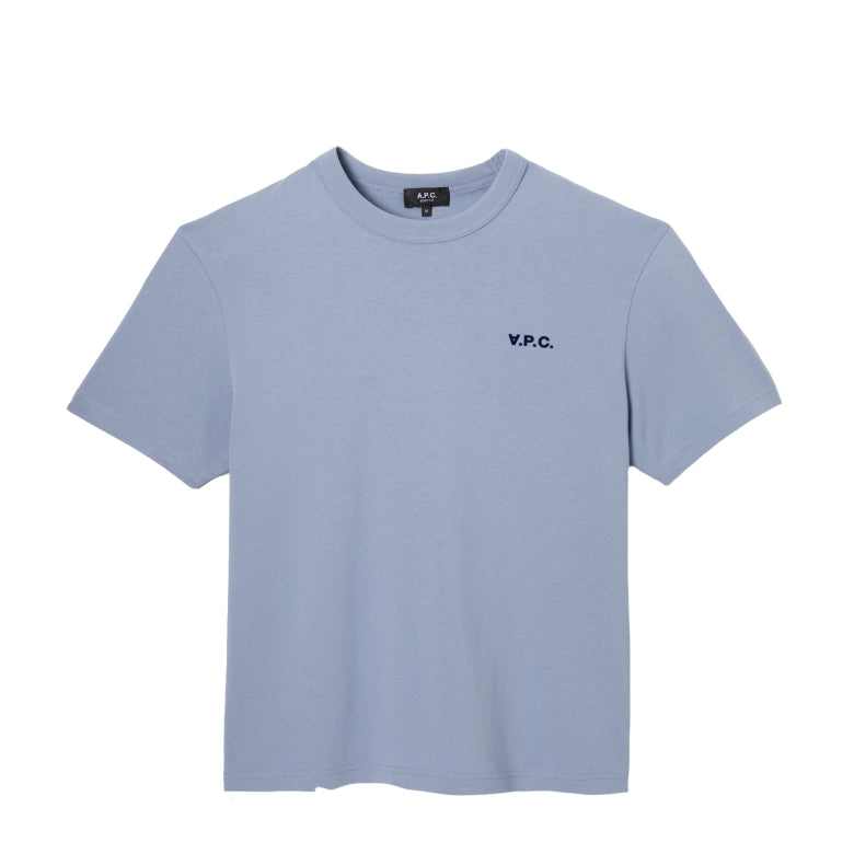 Foto di T-SHIRT M/M Uomo A.P.C. COHBQ-H26391 BLUE - Categoria: T-Shirt e Polo | Brand: A.P.C.