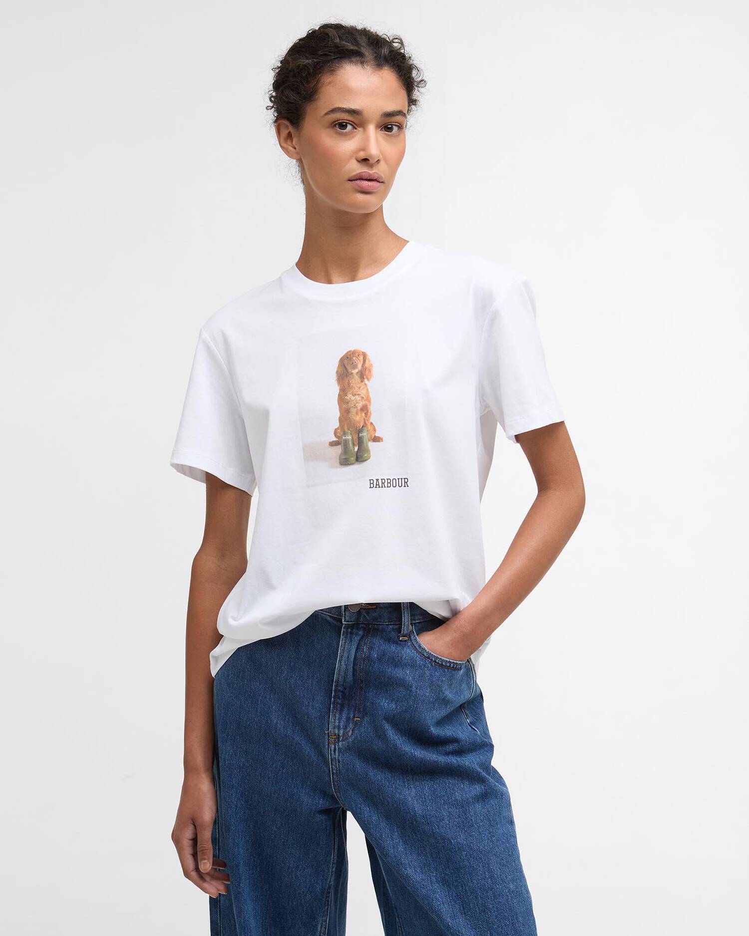 T-SHIRT Donna BARBOUR TS0715261LTSWH11.