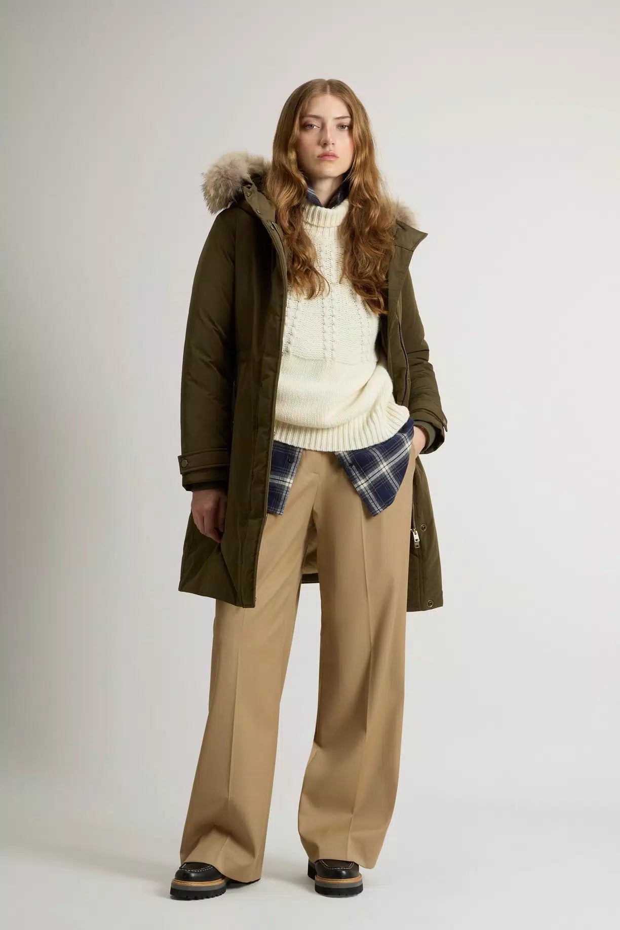 GIUBBINO Donna WOOLRICH CFWWOU2044FRUT5092.