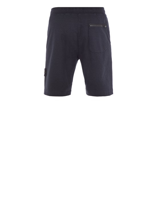 Stone  Felpa Bermuda S ブラック Шорти Stone Island Felpa Bermuda Shorts Black - 221B Store