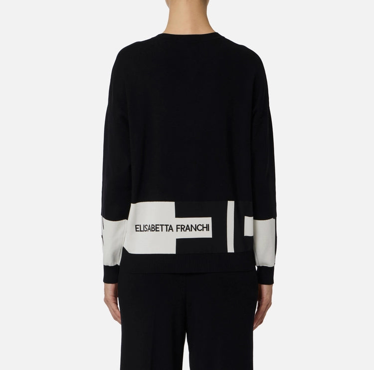 MAGLIA DONNA ELISABETTA FRANCHI MK01S56E2EF3
