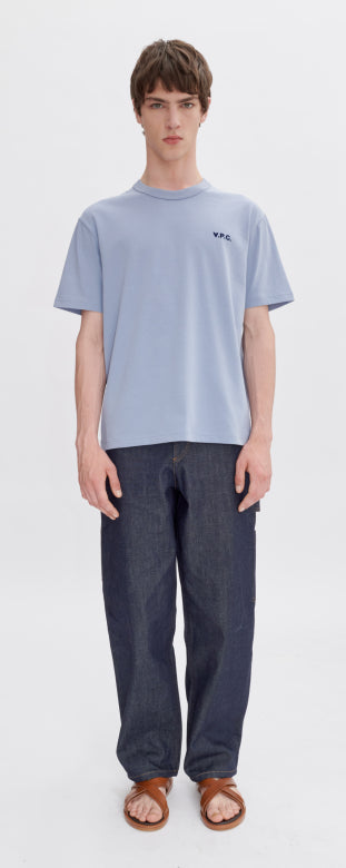 Foto di T-SHIRT M/M Uomo A.P.C. COHBQ-H26391 BLUE - Categoria: T-Shirt e Polo | Brand: A.P.C.