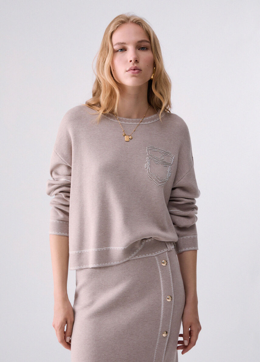 Maglieria DONNA LIU.JO TF6180MS59LD3034
