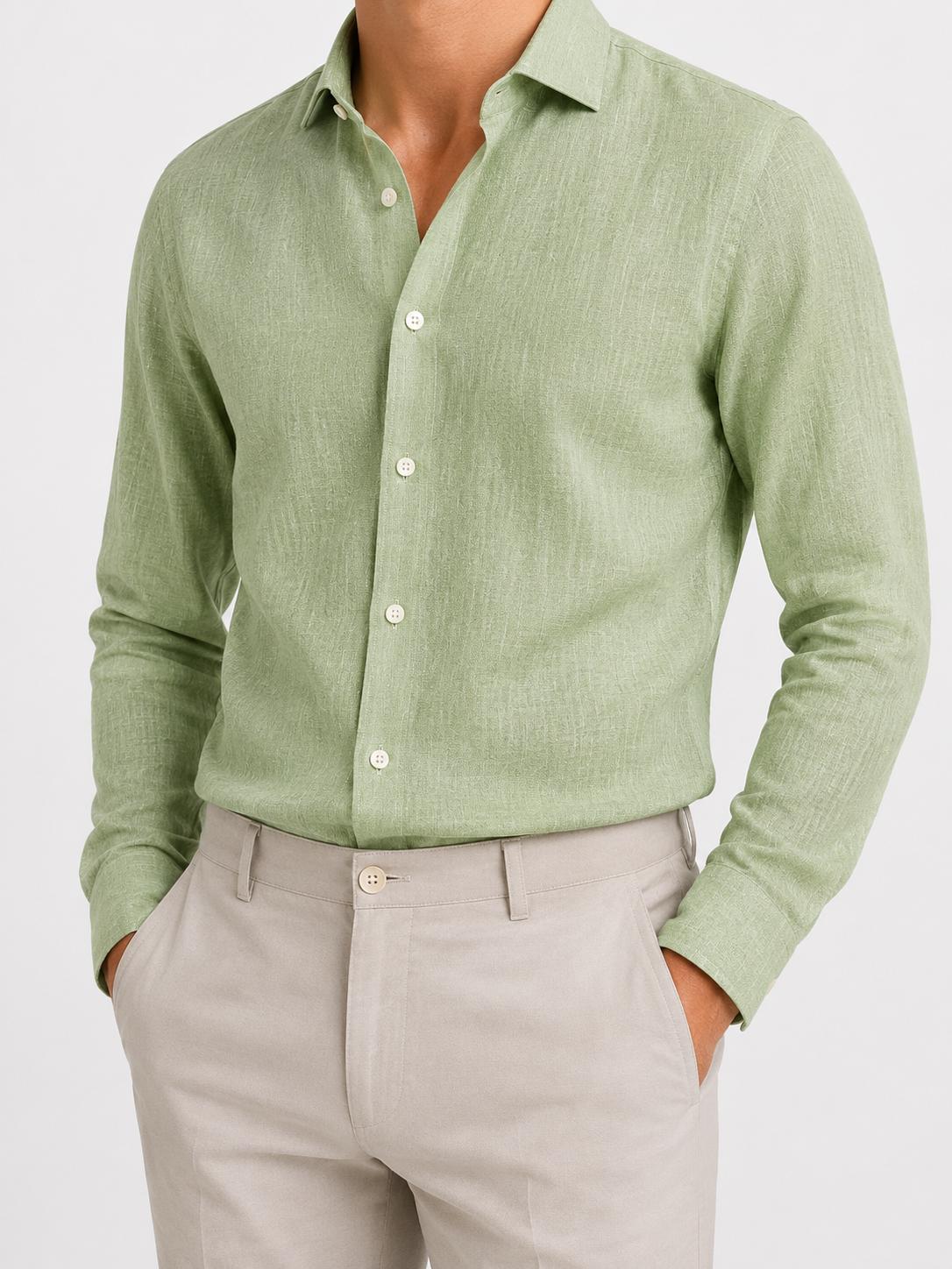 CAMICIA UOMO TINTORIA MATTEI J66TNWUT2