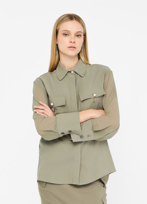 CAMICIA DONNA LIU.JO CF5221T011AX0707