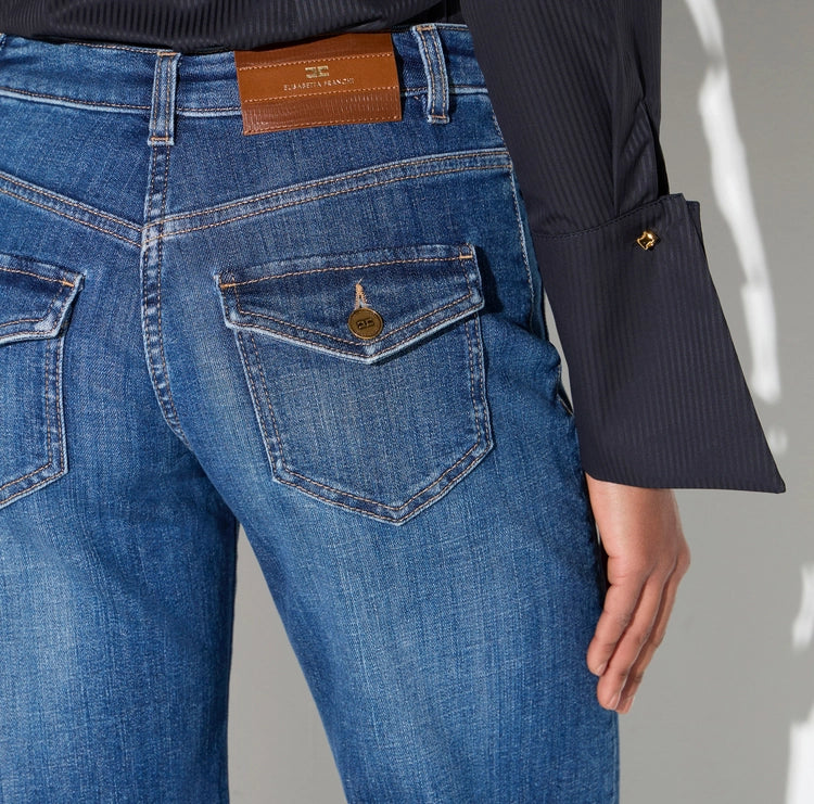 DENIM DONNA ELISABETTA FRANCHI PJ18N66E2139