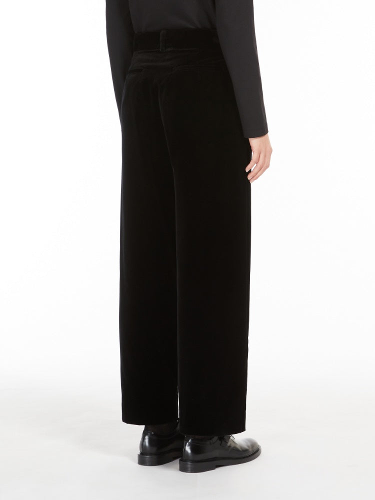 PANTALONE VELLUTO Donna 'S MAX MARA ZAFFIRO